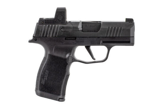 SIG Sauer P365X with ROMEOZero red dot sight features 3.1" 9mm barrel